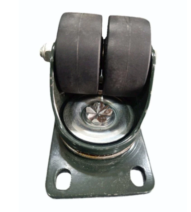 4Pk Supo Double Wheel PU Caster, Load Capacity(kg): 100kg