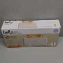 bella 2 Slice Slim Toaster, Fits-anywhere Kitchenware, 6 Setting Shade Control with Reheat & Cancel Buttons, Fits sourdough, 10 Long Slot, Anti Jam & Auto Shutoff, 900 Watt, Oatmilk