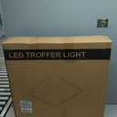 2x2 LED Troffer Light, 2-Pack, Backlit Panel, 15W40W Selectable, 5CCT, 010V Dimmable, ETL, Drop Ceiling