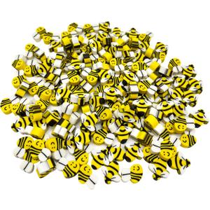 150 Pieces Bee Mini Erasers Assortment Novelty Pencil Erasers Bulk for Rewards Prizes Gift (Honeybee)