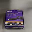 Roku Streaming Stick 4K - HDR & Dolby Vision Roku Streaming Device for TV with Voice Remote & Long-Range Wi-Fi - Free & Live TV