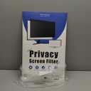 [2-Pack] 24 Inch Privacy Screen for Computer Monitor 16:9 Aspect Ratio, Eye Protection Anti Blue Light Glare Shield, 24inch Removable Black Blackout Anti Spy Desktop Security Private Filter