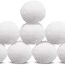8 Pack Hot Tub Scum Absorber Pool Surface Cleaner Reusable 3-inch Foam Ball Absorbs Oils, Lotions Makeup Prevents Scum Lines & Filter Clogs