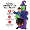 Morph Kids Witch Costume, Inflatable Witch Costume, Scary Halloween Costumes for Boys and Girls, Blow Up Costumes for Kids