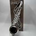 My First Toy Saxafone for Kids in Silver Finish with Standard Keys is a Great Learning Kid Toy Instrument and Teaching Tool for Children Ages 3+ BPA Free.