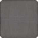 House, Home and More Skid-Resistant Carpet Indoor Area Rug Floor Mat - Gray - 3 Ft X 3 Ft - Non Slip Rubber Backing, Stain Resistant, Dog Friendly, Living Room Bedroom Kitchen Entryway