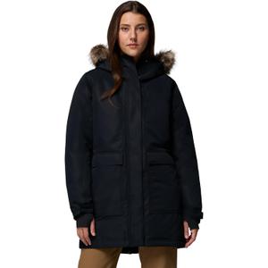 Columbia Womens Little Si II Insulated Parka, Black, Medium