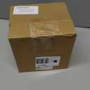 Moucuny 2 Pieces Christmas Gingerbread Decorations Christmas Resin Gingerbread Man Figurines with Chef Hat Candy Bow Scarf Gingerbread Table Decor Christmas Decor for Home Kitchen Mantel Decorations