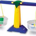 Learning Resources Pan Balance Jr - Ages 5+ Science Class Experiments, Measurement Tool, Balance for Kids