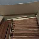 The File King Accordion File Folders Letter Size | Box of 50 Redropes | Expanding File Folder - 5.25" Expansion | Expandable Accordian File Organizer Pocket | Redwell Filing Organization & Storage