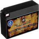 Pirate Battery YTX4B-BS 12 V 40 CCA AGM  Maintenance-Free 2 Ah Battery for Scooter, Pocket Bike, Mini ATV  Tab Terminal  Fits Yamaha Zuma 50, Honda Metropolitan, Razor Pocket Mod