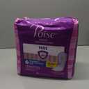 Poise Incontinence & Postpartum Pads for Bladder Leaks, 7 Drop Ultra Absorbency, Long Length, 39 Count