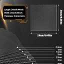 Carbon Fiber Sheet, 200300MM 0.5mm 1.0mm 2mm 2.5mm 3.0mm 4.0mm 4.5mm 5mm, 3K Full Carbon Fiber Board 100% Twill Weave Glossy Surface Carbon Fiber Plate