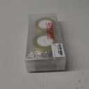 GTYOPR 36PCS 2.2x8.2x2.75 Inches Clear Favor Boxes, Plastic Party Favors Gift Box with Ribbons, Individual Candy Boxes Macaron Treat Cake Dessert