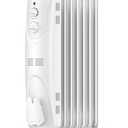 PELONIS Radiator Heater for Large Space, Electric Oil Filled Radiator, Dual Knobs, 1500W, Quiet Space Heater, 3 Modes, Tip-over Protection (Not Working)