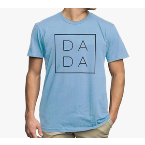 MNLYBABY Dad Shirts for Men Funny DADA Letter Print Graphic Tshirts Father Daddy Papa Gifts Tee Tops, Size 2XL