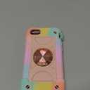 MARKILL Compatible with iPhone Se3/iPhone Se2,iPhone 6/6S Case,iPhone7/iPhone8 Case 4.7 Inch with Ring Stand, Heavy-Duty Military Grade Shockproof Cover (Rainbow Pink)