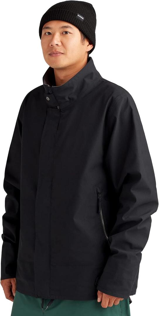 Dakine A-1 Insulated Canvas Winter Snowboard Jacket, Black, Medium