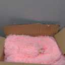 Pink Fluffy 4x6 Area Rugs for Bedroom Girls, Soft Washable Fuzzy Furry Shag Rug for Kids Room, Nursery, Dorm Decor, Cute Plush Carpet for Baby Toddler