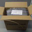 TIPGO Slim Bathroom Trash Can with Lid Soft Close, 6 Liter / 1.6 Gallon Stainless Steel Garbage Can with Removable Inner Bucket, Step Pedal, Small Trash Cans for Bedroom, Office, Kitchen (Grey)