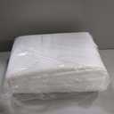 Cuckan 120 Inch Round Tablecloth, 10 Pack White Stain Resistant and Wrinkle-Free Polyester Table Cover for Wedding, Banquet, Party, Restaurant