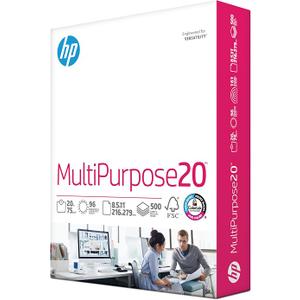 HP Printer Paper | 8.5 x 11 Paper | MultiPurpose 20 lb | 1 Ream - 500 Sheets | 96 Bright | Made in USA - FSC Certified | 112000PR