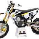 New-Ray FC450#16 Zach Osborne Rockstar Energy Drink 1/12 Diecast Motorcycle Model 58243, Blue