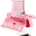 Stitchy No-Sew Hemming Tool- Easy, Portable, Professional-Grade Tagging Gun for Quick, Temporary Hems on Pants, Skirts, Dresses, and Sleeves
