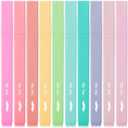 Mr. Pen- Aesthetic Highlighters, 10 pcs, Chisel Tip, Pastel Colors, Cute Highlighters Assorted Colors