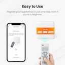 SwitchBot Hub Mini Smart Remote - IR Universal Remote, WiFi IR Blaster for TV, Air Conditioner, Compatible with Alexa, Google Home, Link SwitchBot to Wi-Fi (Support 2.4GHz)