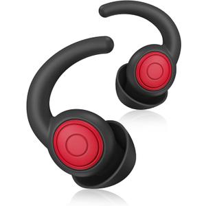 Ear Plugs for Sleeping, Noise Reduction Reusable Hearing Protection Soft Comfy Silicone Earplugs for Sleep, Snoring, Swimming, Concerts, Focus, Travel, Work, Motorcycle, 33dB Noise Cancelling