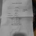 UOFUS Metal Semi Flush Mount Ceiling Light Fixture 4 Candle Holder Matte Chandelier Farmhouse Ceiling Lamp for Dining Room Bedroom Kitchen Hallway Entryway（Black）