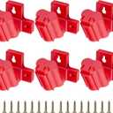 6 Packs Tool Holder Mount Compatible for Milwaukee 12V Drill Tool Hanger Power Tool Storage
