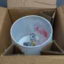 JONATHAN Y JYL3014A Justina 16" Ceramic Owl Mini LED Table Lamp Cottage,Transitional for Bedroom, Living Room, Office, College Dorm, Coffee Table, Bookcase, Blue/White (Single)