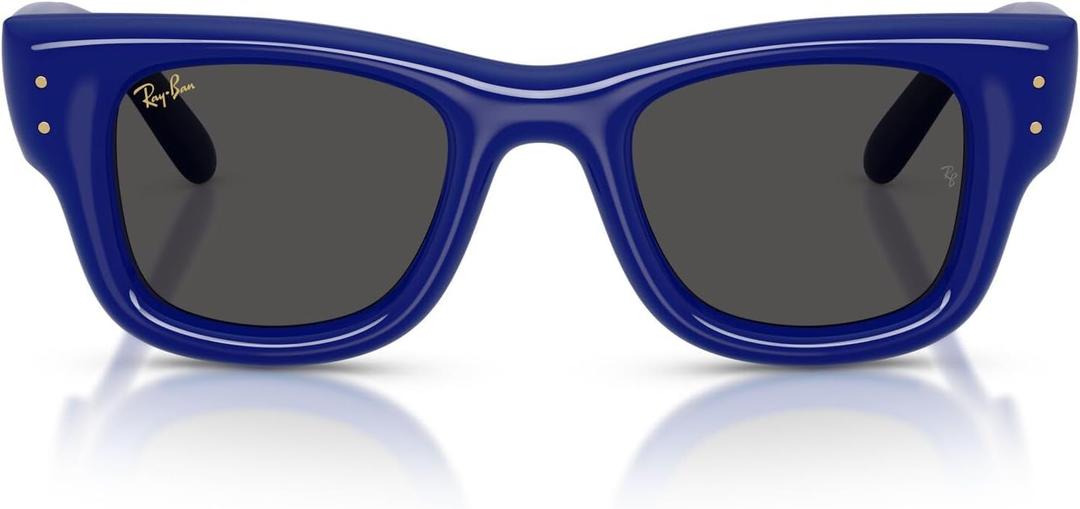 Ray-Ban ASAP Rocky RB4940 Wayfarer Puffer Square Sunglasses (Blue)