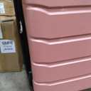 Sweetcrispy 24 Inch Checked Luggage, Suitcase with Spinner Wheels
Expandable, ABS Hard Shell, Lightweight, Rolling, Smooth, TSA Lock, Business Trips and Daily Vacations, Pink