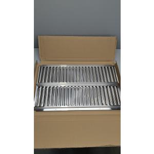 S9N721(1-Pack) 24.375 inch Stainless Steel Heat Plate Replacement for Ducane 5002SLPE, 5002SS, 1500, 1502, 1502HLP, 1502HLPE, 1502HN, 1502HNE, 1502SHLPE, 1502SHNE, 1504, 1504S