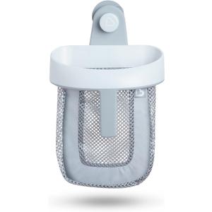 Munchkin Super Scoop Hanging Bath Toy Storage with Quick Drying Mesh, Grey