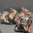 Musdoney 4Pcs 32.2 FT Fake Rose Vine Flowers Plants Artificial Flower Garland Hanging Rose Ivy Home Hotel Office Wedding Party Garden Craft Art Decor (Pink)