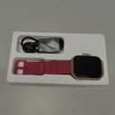 Smart Watch for Women Men, 1.96"HD Smartwatch (Answer/Make Call) with Heart Rate/Sleep Monitor/Spo2/Pedometer, 2025 Fitness Watch 113+ Sport IP68 Waterproof, Activity Tracker for Android iOS Red (Claret)