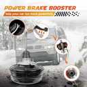 Vacuum Power Brake Booster Compatible with BMW E53 X5 2000-2006 3.0L 4.4L 4.6L 4.8L Without Master Cylinder, Replace OE 34331165715, 34336760461, 53-2941, 23135086M