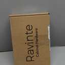 Ravinte Hardware 10 Pack 7.375 Inch Matte Black & Gold Cabinet Pulls Handles for Cabinets & Drawer