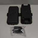 Hrensaw Small Weatherproof Electrical Connection Box(Inner 5.5 x 3 x 2.2inch),Outdoor Electrical Box,Waterproof Extension Cord Covers for Plug, Extension Cables, Holiday Lights,Black