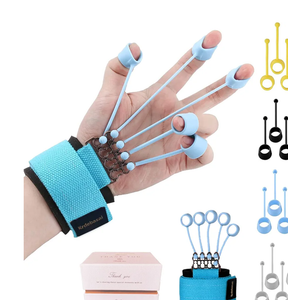 Finger Exerciser,4 Resistance Levels Finger Strengthener for Hand Therapy, Rock Climbing - Relieve Pain for Arthritis, Carpal Tunnel, Hand Strengthener and Finger Strengthener