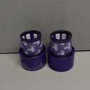 Funmit V10 Filters Replacement for Dyson V10 Cyclone Series, V10 Absolute, V10 Animal, V10 Total Clean, V10 Motorhead, SV12 Vacuum Cleaner, Replaces Part # 969082-01, 2 Pack