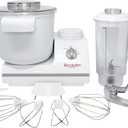 WONDERMILL -Complete Bread Dough Mixer Machine with Dough Hook -Bread Kneader and Dough Maker - Dough Kneading Machine Mixers Kitchen Electric Stand Mixer -Upgraded Wondermix Revolution Kitchen Mixer