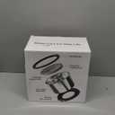 6.5L Dog Water Bowl No Spill 1.6 Gallon Stainless Steel Water Bowl for Dogs 220oz Large Capacity No Splash Slow Drinking Feeder with Anti-Slip Mat for Messy Drinkers 6.5L+2 Filters