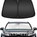 ARISMOTOR Windshield Sun Shade for Hyun-dai Palisade 2020-2025 2026, Custom Fit Foldable Front Window Sunshade Sun Visor Protector, Block UV Rays Keep Your Car Cooler
