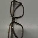 Dollger Square Blue light Glasses for Women Men Oversized Bluelight Blocking Computer Screen Stylish Eyeglasses TR90 Frame (C1:brown)