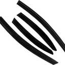 Window Visors Shade Sun Rain Wind Guards Deflectors Cover Acrylic Outside Replacement for Civic Sedan 2006-2011